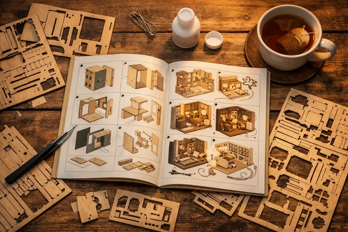 Illustration du guide : Comment monter un book nook : le guide pas à pas