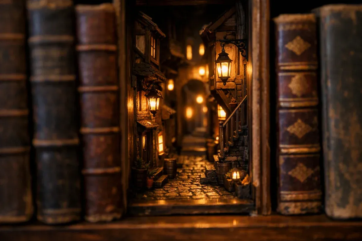 Illustration de l'article : Qu'est-ce qu'un book nook : définition, origine et idées pour bien choisir