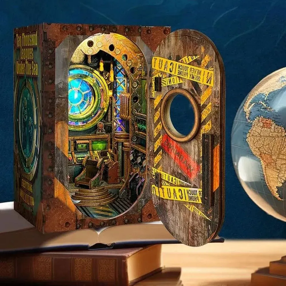 Book nook 10 000 Lieues Sous la Mer