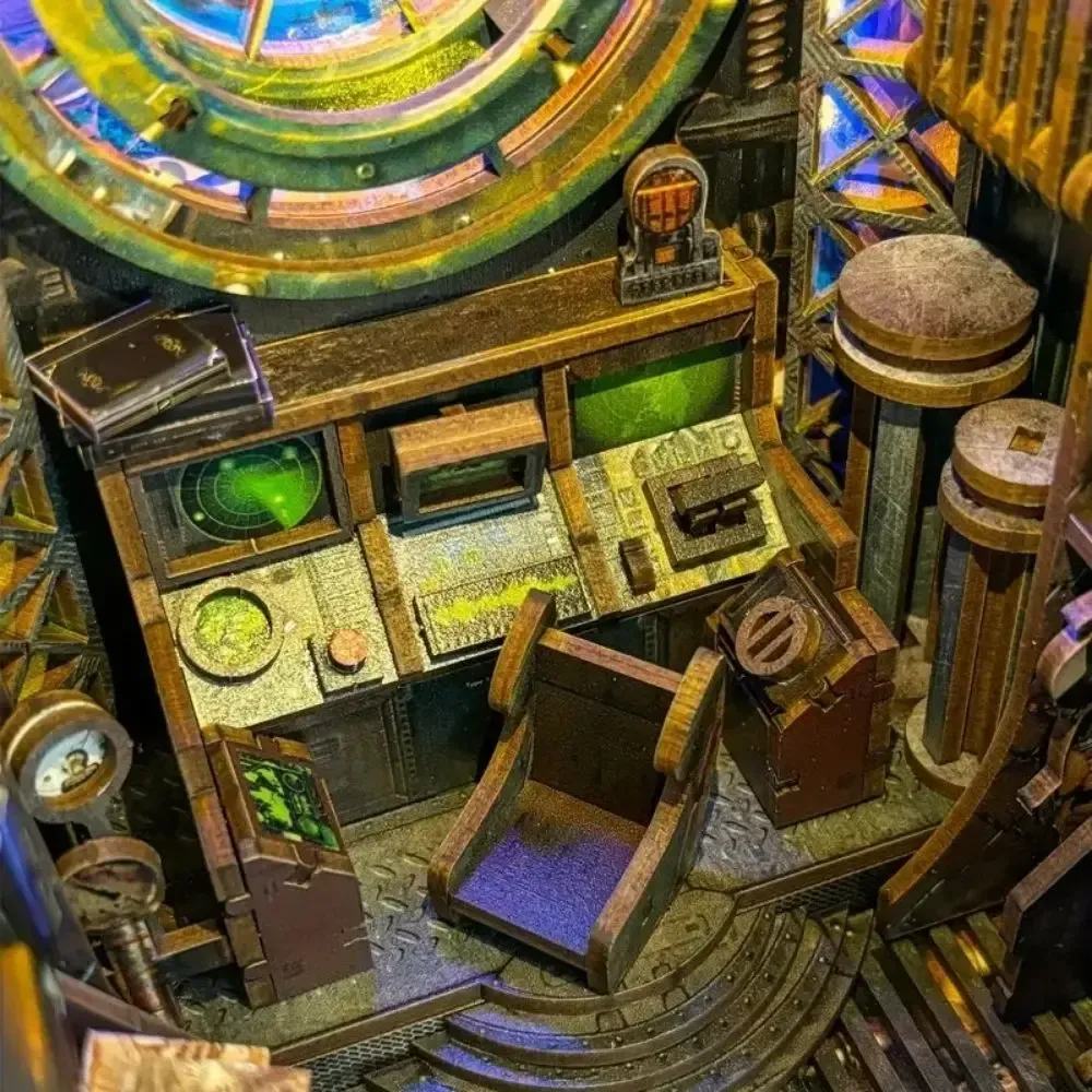 Book nook 10 000 Lieues Sous la Mer : photo 4 du diorama