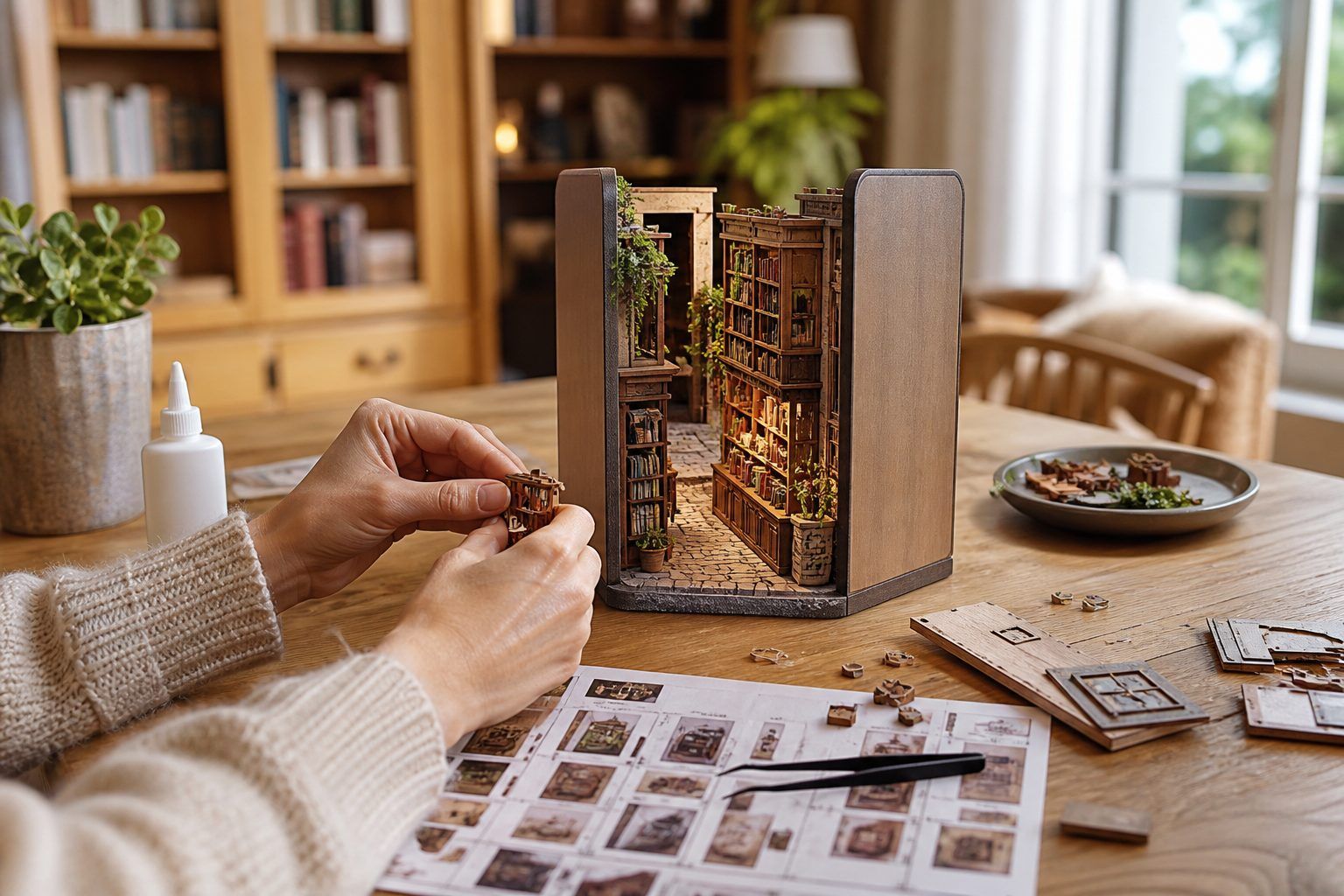 Monter un book nook sans se compliquer l’éclairage LED