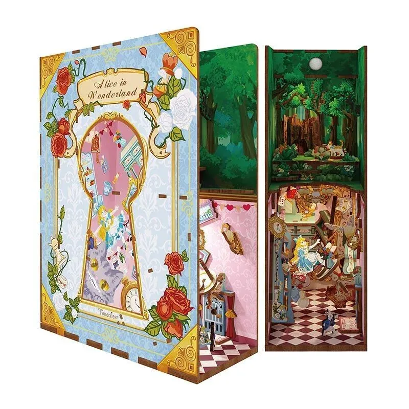 Book nook Alice au pays des merveilles