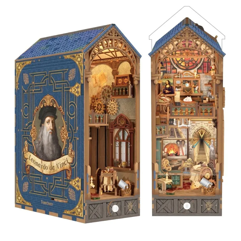 Book nook Atelier de Léonard de Vinci : photo 2 du diorama