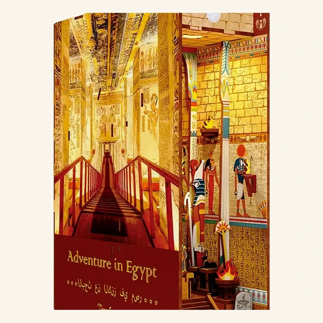 Book nook Escale parmi les sables d'Egypte : photo 4 du diorama