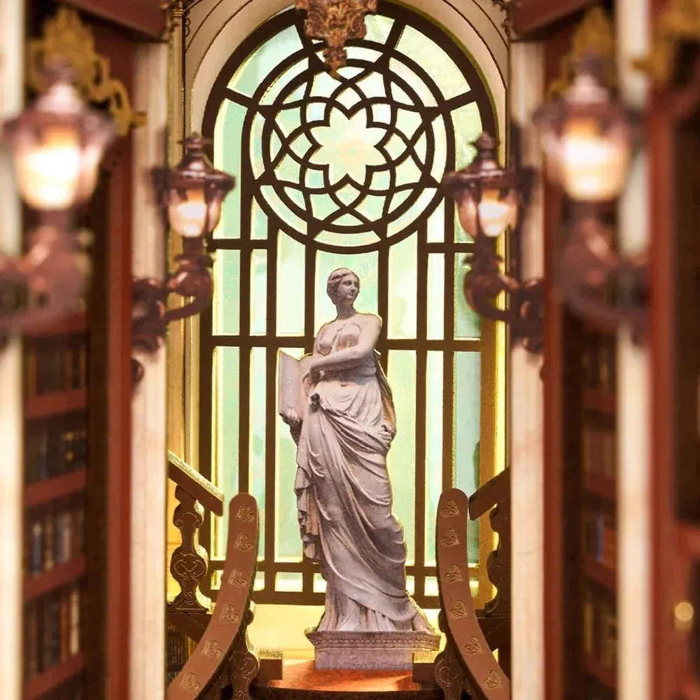 Book nook Bibliothèque du château : photo 3 du diorama