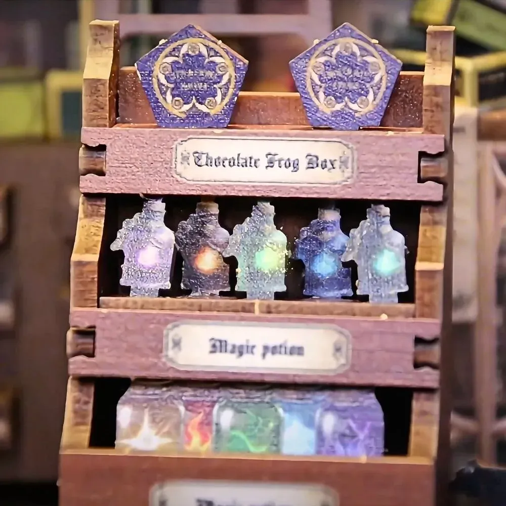 Book nook Boutique de Baguettes Magiques : photo 4 du diorama