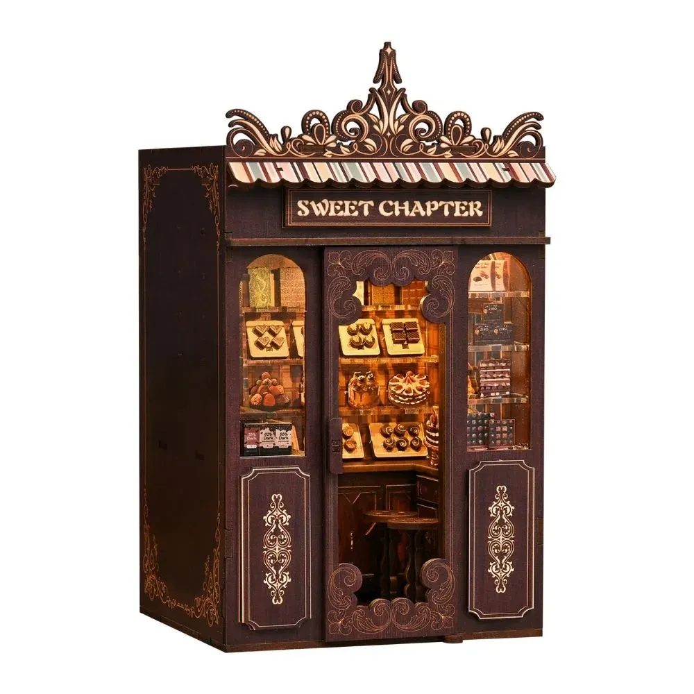 Book nook Chapitre Sucré : photo 2 du diorama