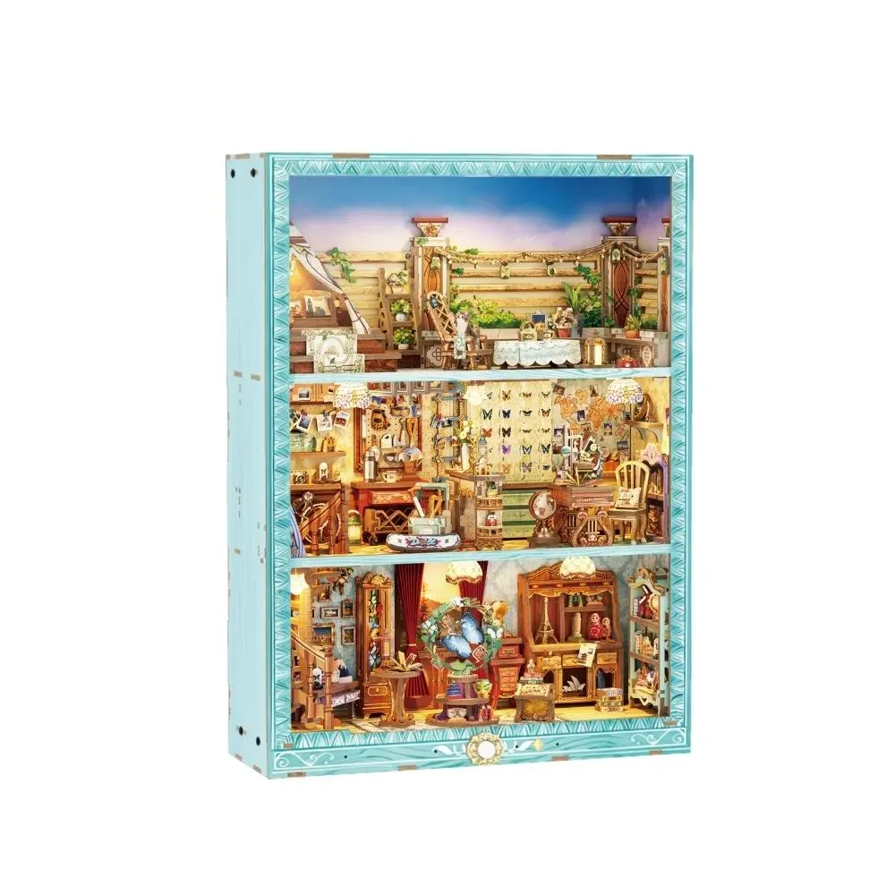 Book nook Collectionneur de Voyages : photo 2 du diorama