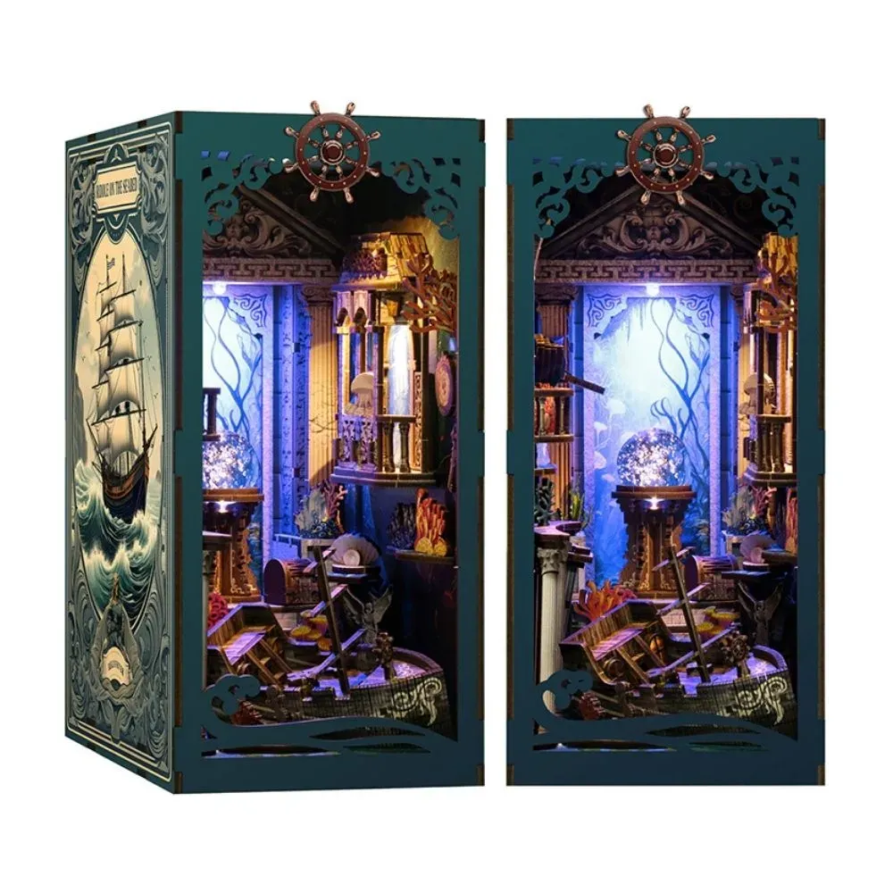 Book nook Énigme sur Fond Marin : photo 2 du diorama