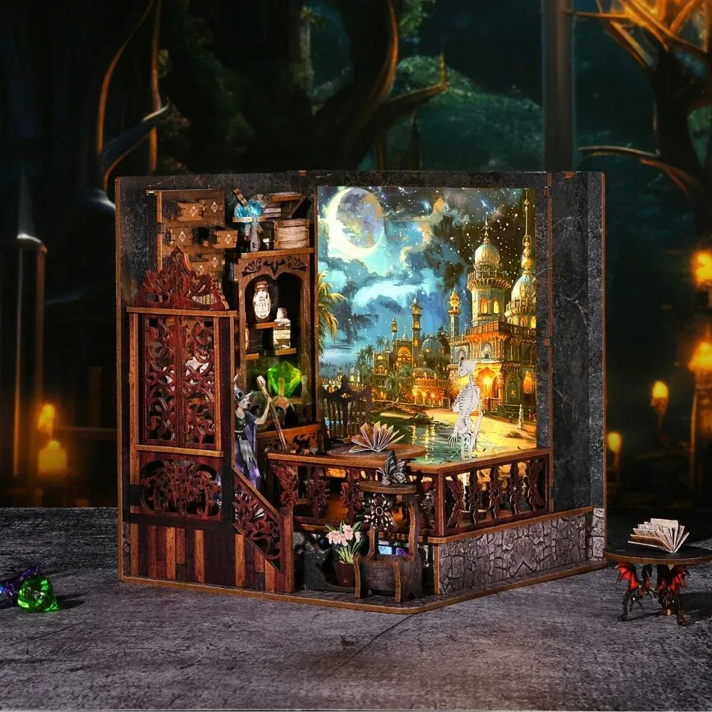 Book nook Exploration Magique