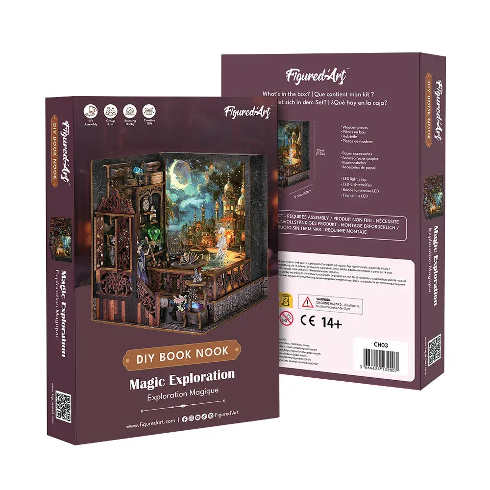 Book nook Exploration Magique : photo 2 du diorama