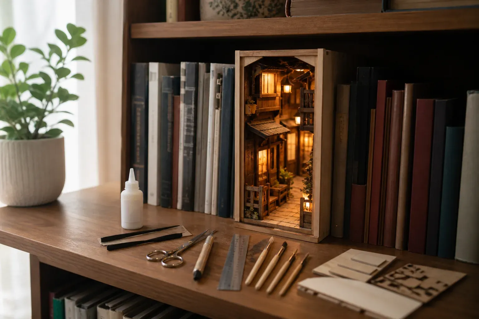 Illustration de l'article : Un book Nook facile se choisit avant de se monter