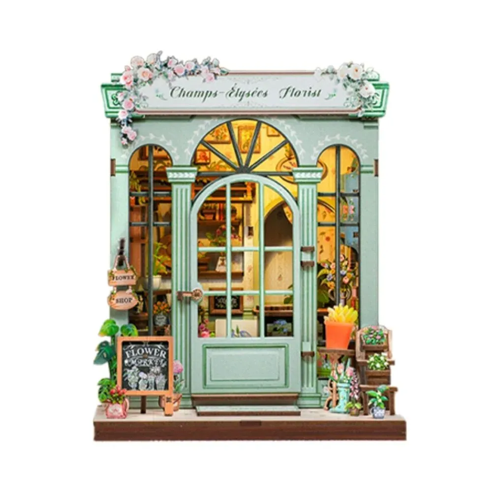 Book nook Fleuriste des Champs-Élysées : photo 3 du diorama