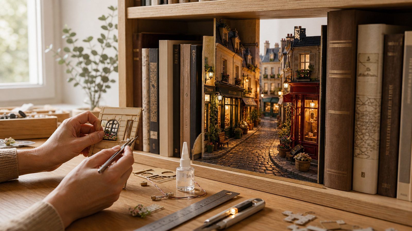 Comment créer un book nook étape par étape ?