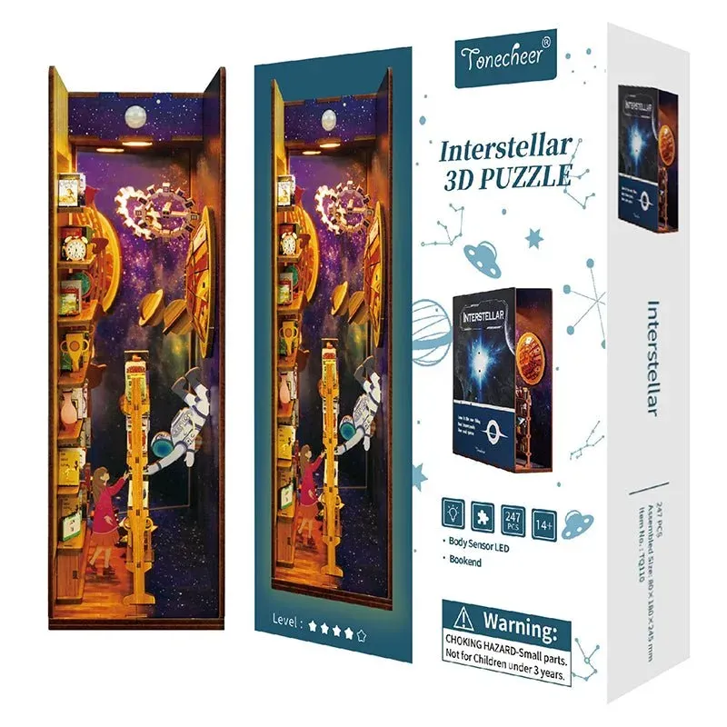 Book nook Interstellaire : photo 3 du diorama