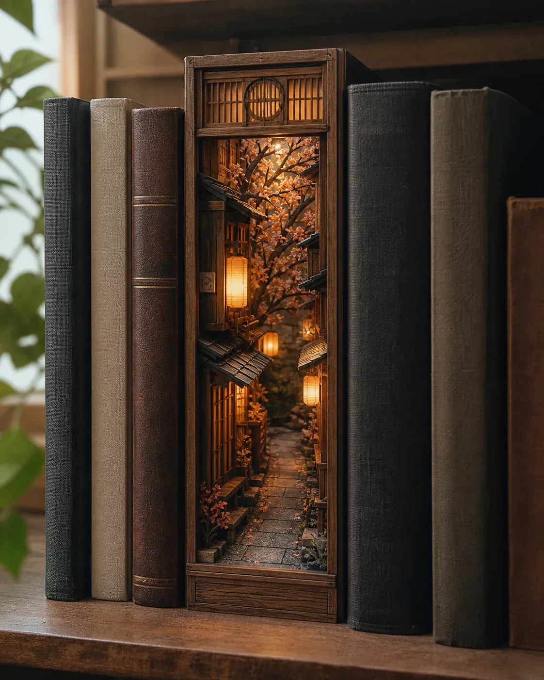 Illustration de l'article : Le book nook japonais donne vie à votre bibliothèque