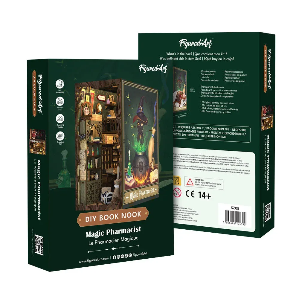 Book nook Le Pharmacien Magique : photo 2 du diorama
