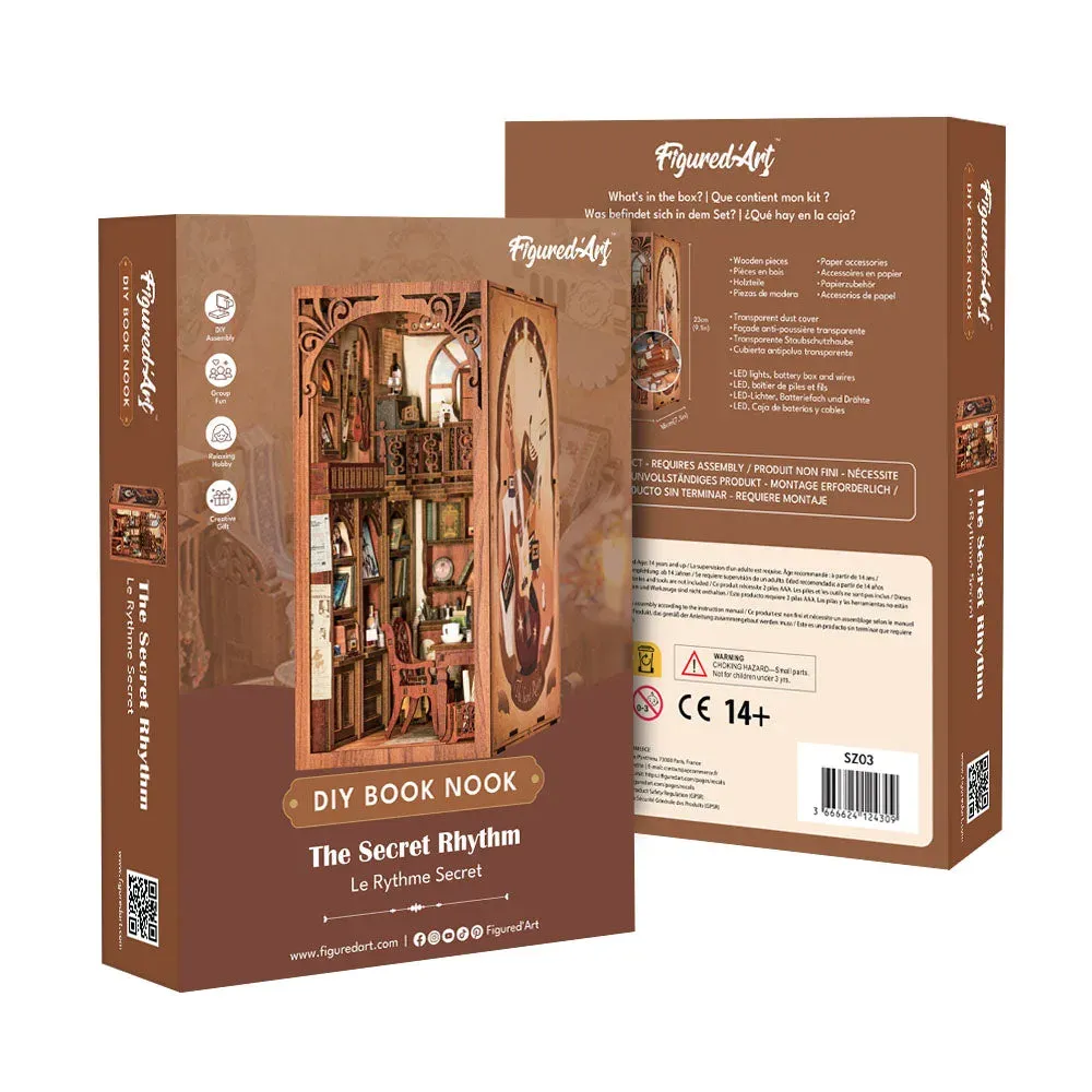 Book nook Le Rythme Secret : photo 2 du diorama