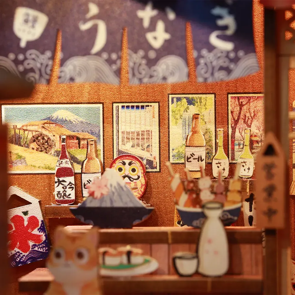 Book nook Sous le Cerisier en Fleurs : photo 3 du diorama