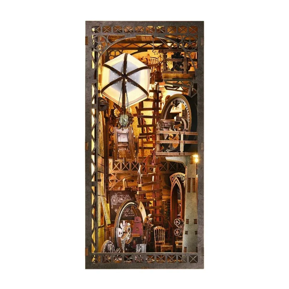 Book nook L’Atelier de l’Oncle Pierre : photo 3 du diorama