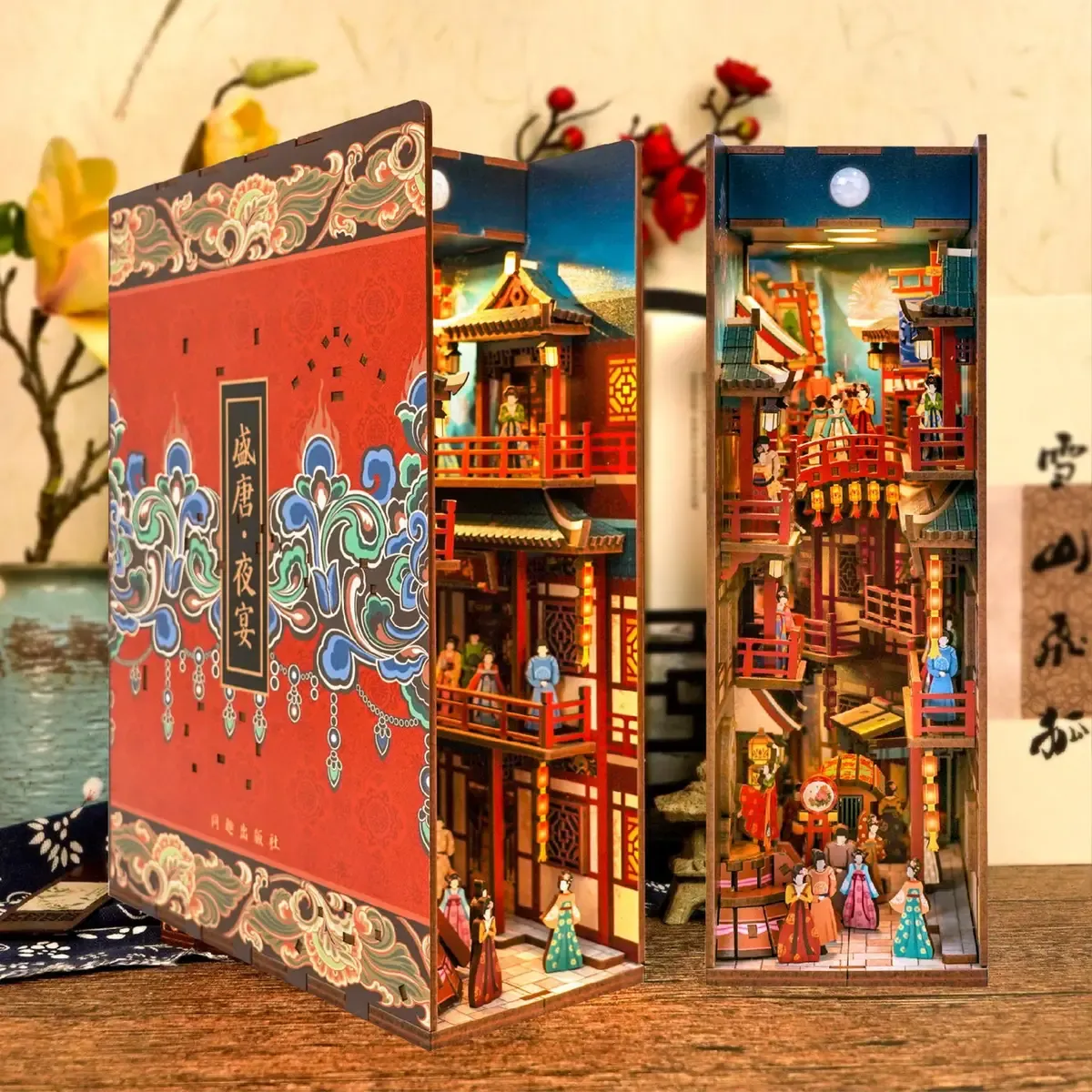 Book nook Le Banquet de la Dynastie Tang : photo 3 du diorama