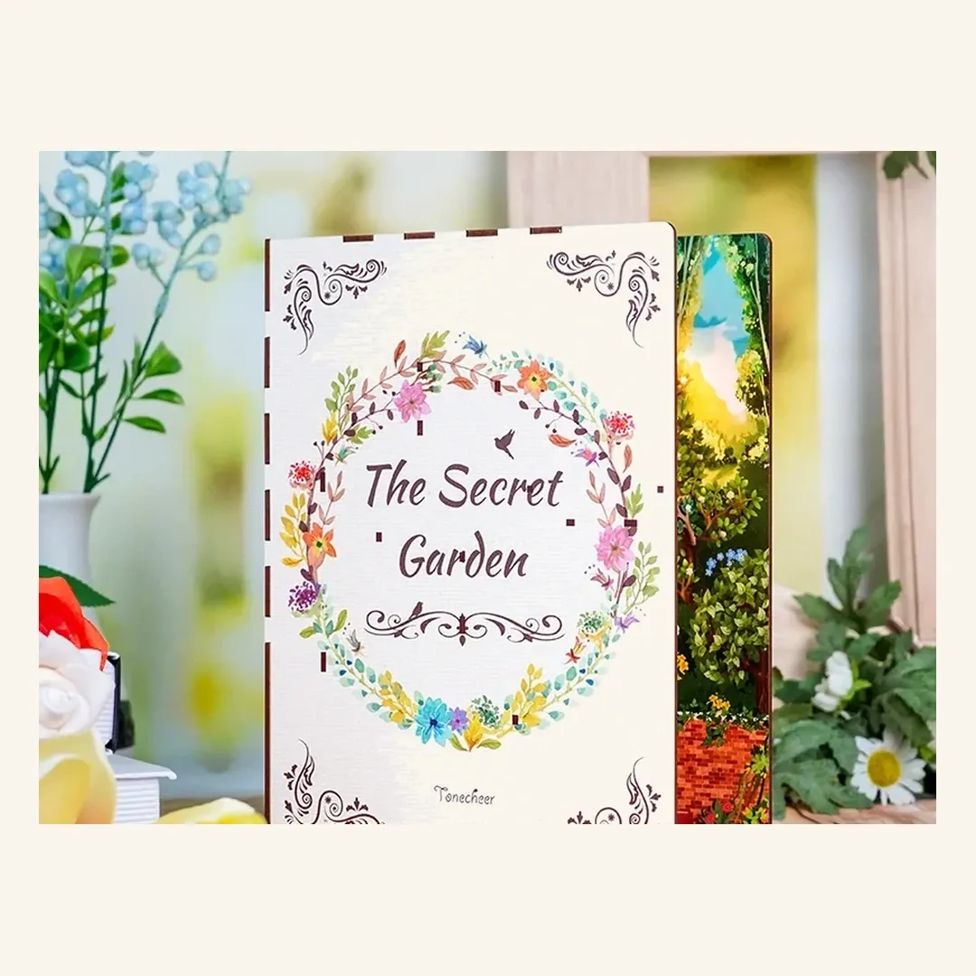 Book nook Jardin secret