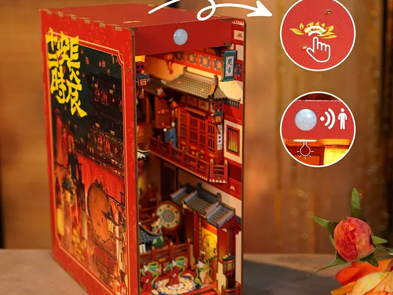 Book nook Nuit de fête à Chang'an : photo 4 du diorama