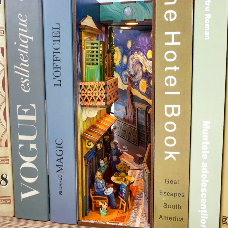 Book nook Le Monde de Vincent : photo 3 du diorama