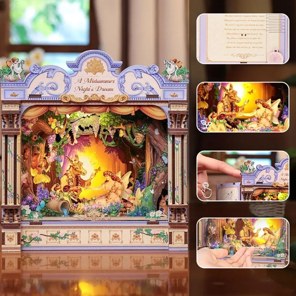 Book nook Le Songe d’une nuit d’été : photo 4 du diorama