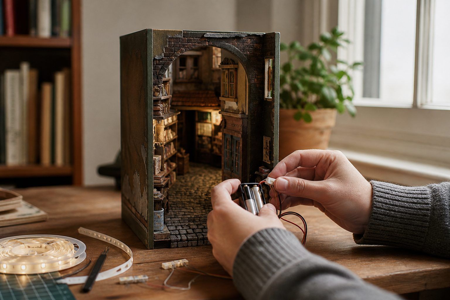 Book nook ne s'allume pas : vérifications et remplacement des LED