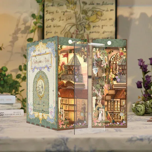 Book nook Les Vers de Shakespeare : photo 3 du diorama