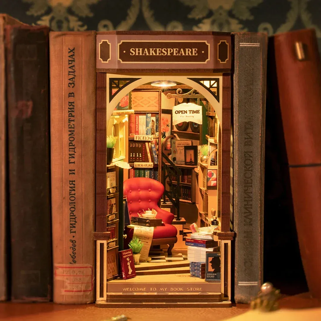 Book nook Librairie : photo 2 du diorama