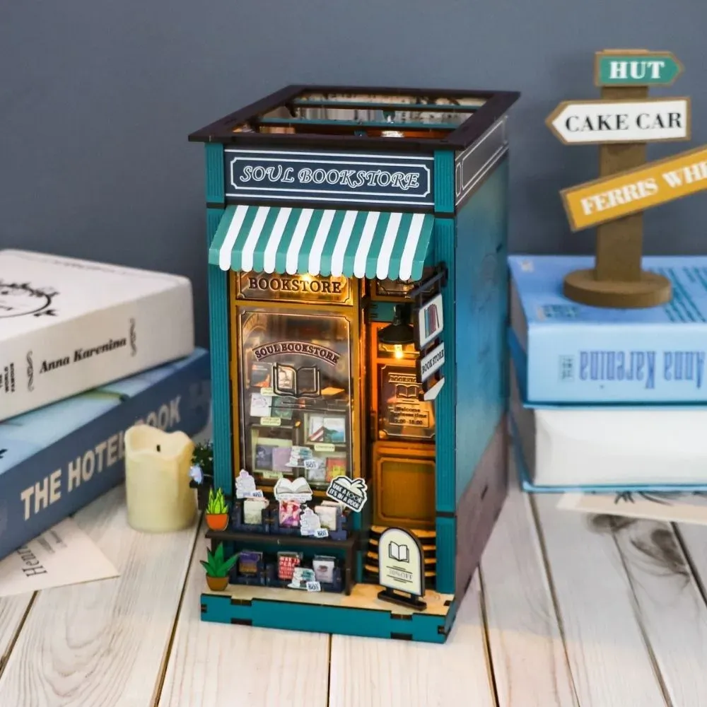 Book nook Librairie de l'Âme : photo 3 du diorama