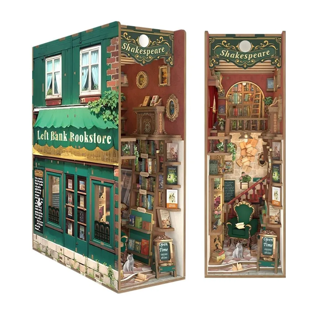 Book nook Librairie de la Rive Gauche : photo 2 du diorama