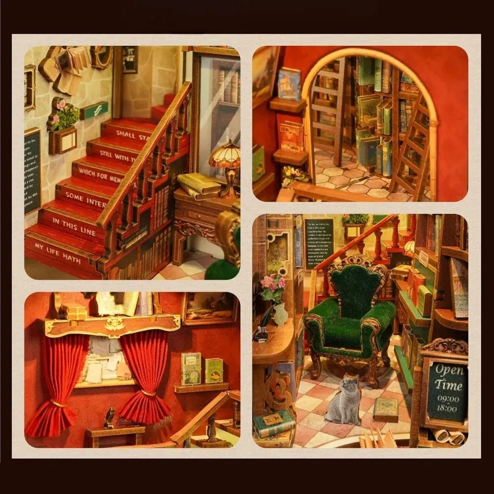 Book nook Librairie de la Rive Gauche : photo 4 du diorama