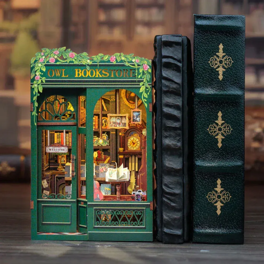 Book nook Librairie des Hiboux