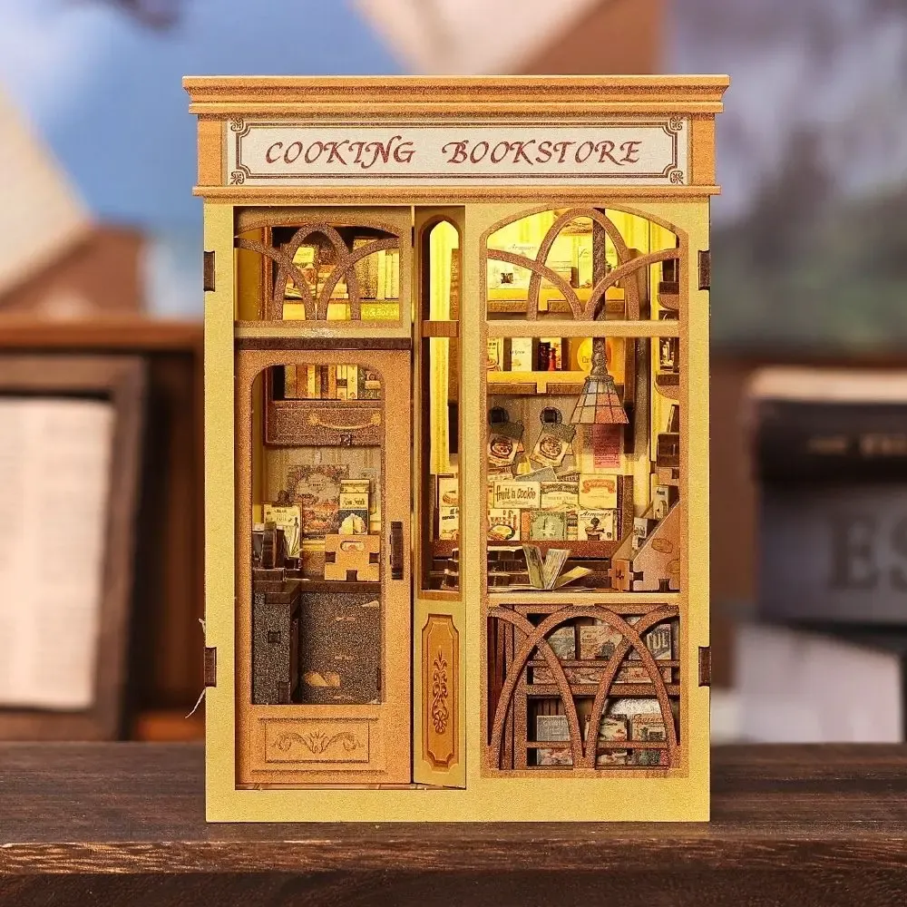 Book nook Librairie des Recettes : photo 3 du diorama