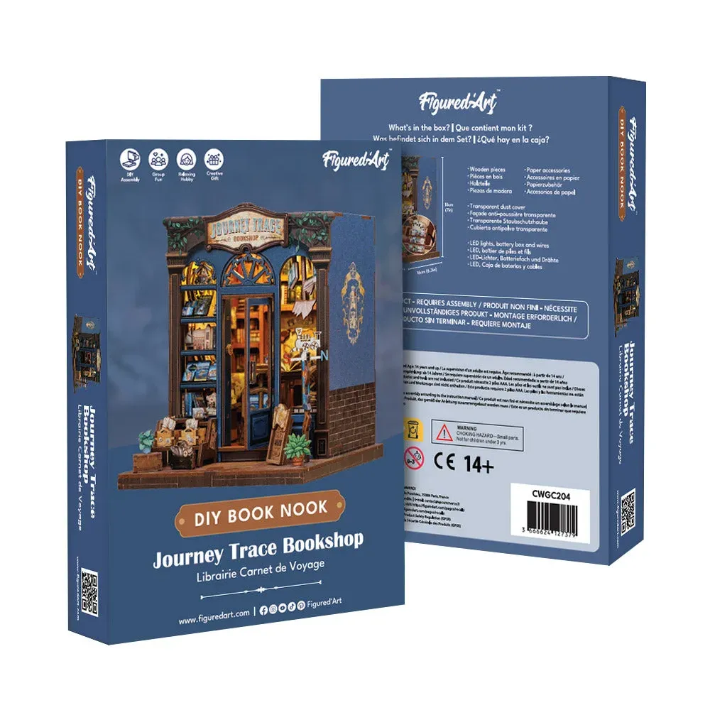 Book nook Librairie Trace de Voyage : photo 2 du diorama