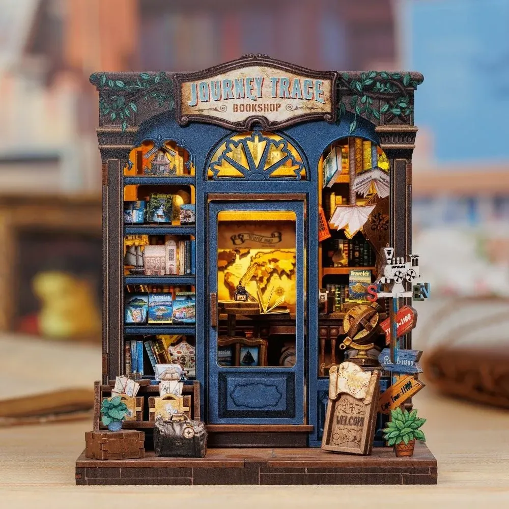 Book nook Librairie Trace de Voyage : photo 3 du diorama