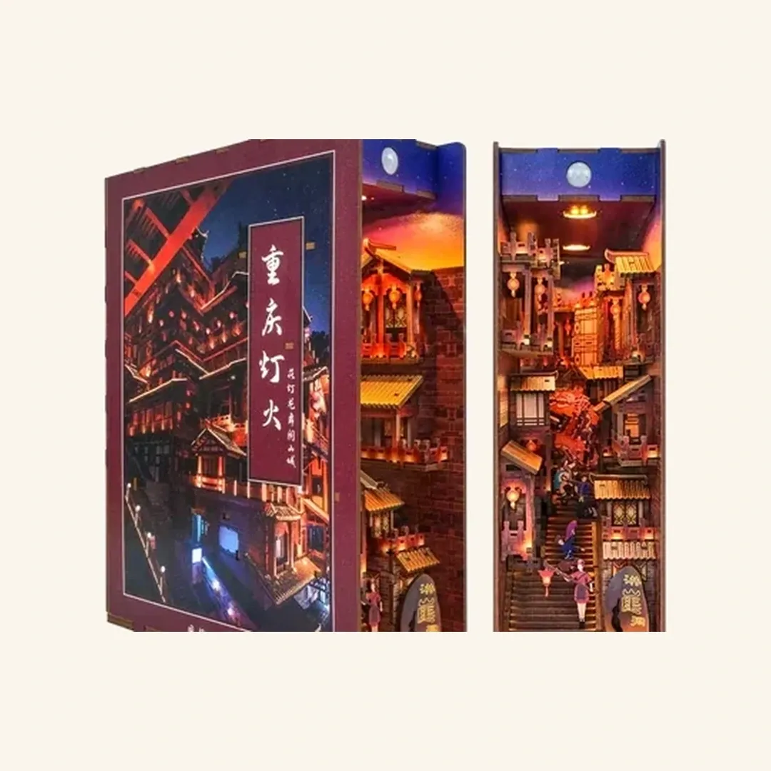 Book nook Lumières de Chongqing