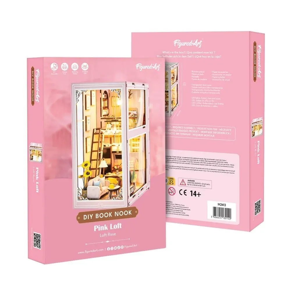 Book nook Loft Rose : photo 2 du diorama