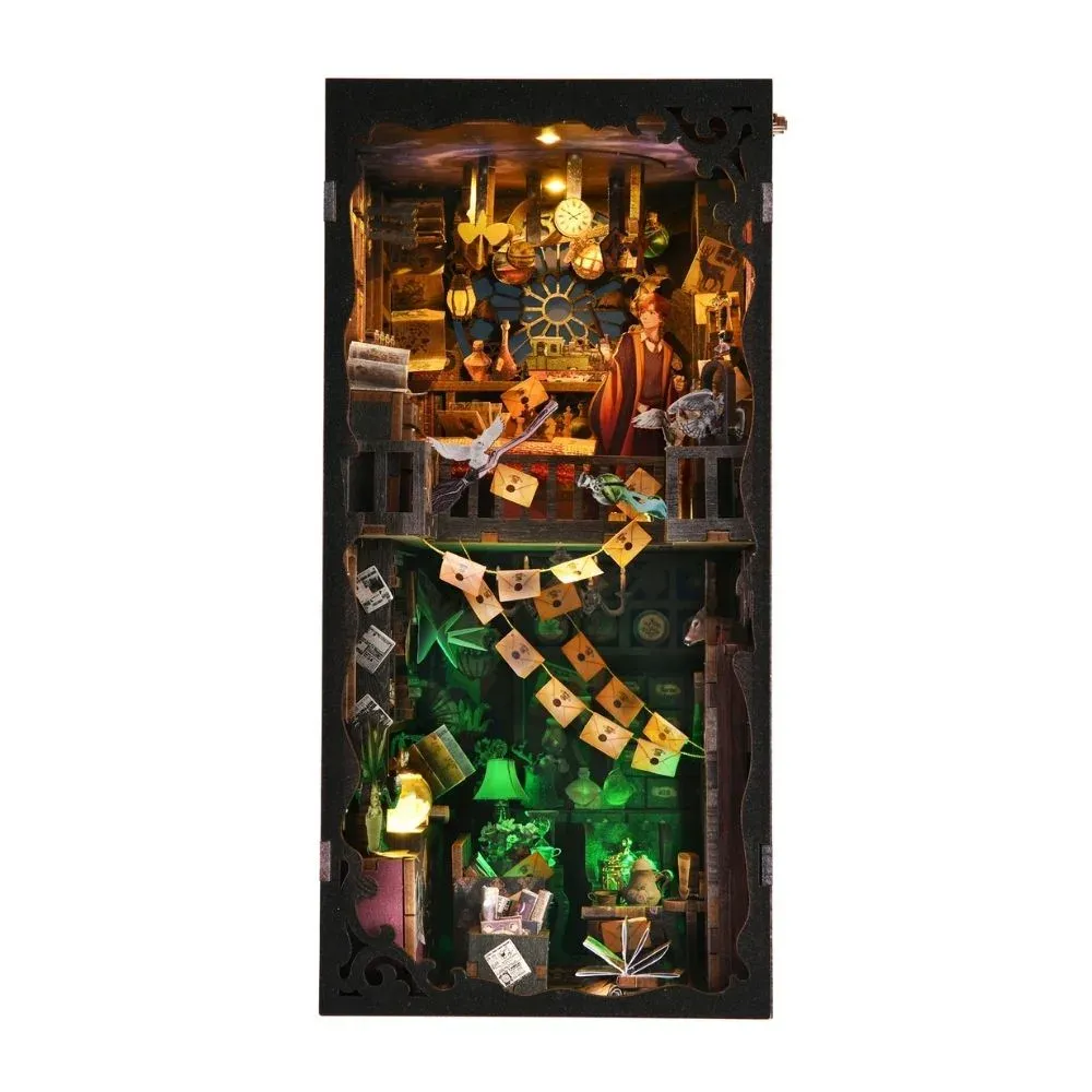 Book nook Maison de la Magie : photo 3 du diorama