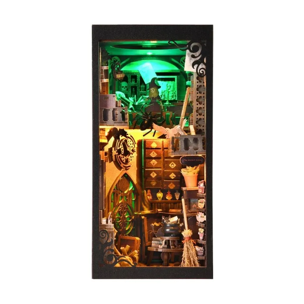 Book nook Maison du Sorcier : photo 3 du diorama