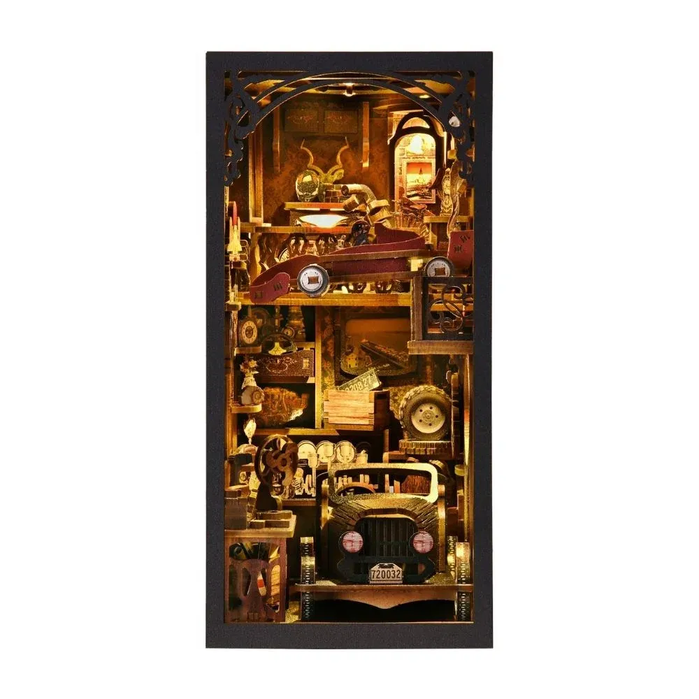 Book nook Passionnés de Voitures : photo 3 du diorama