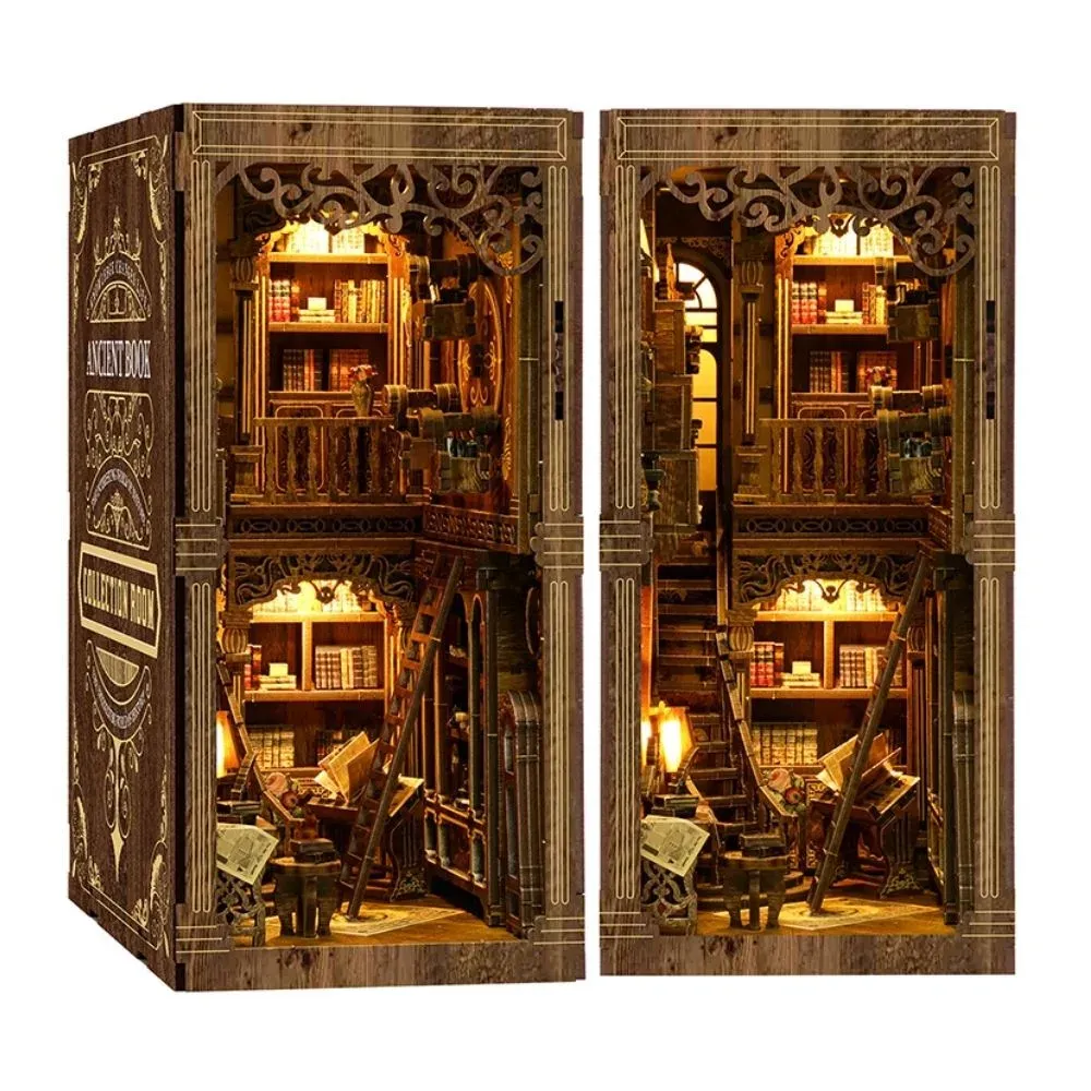 Book nook Salle de Bibliothèque Antique : photo 2 du diorama