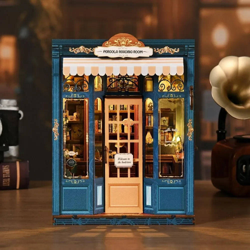 Book nook Salle de Lecture Pergola : photo 3 du diorama