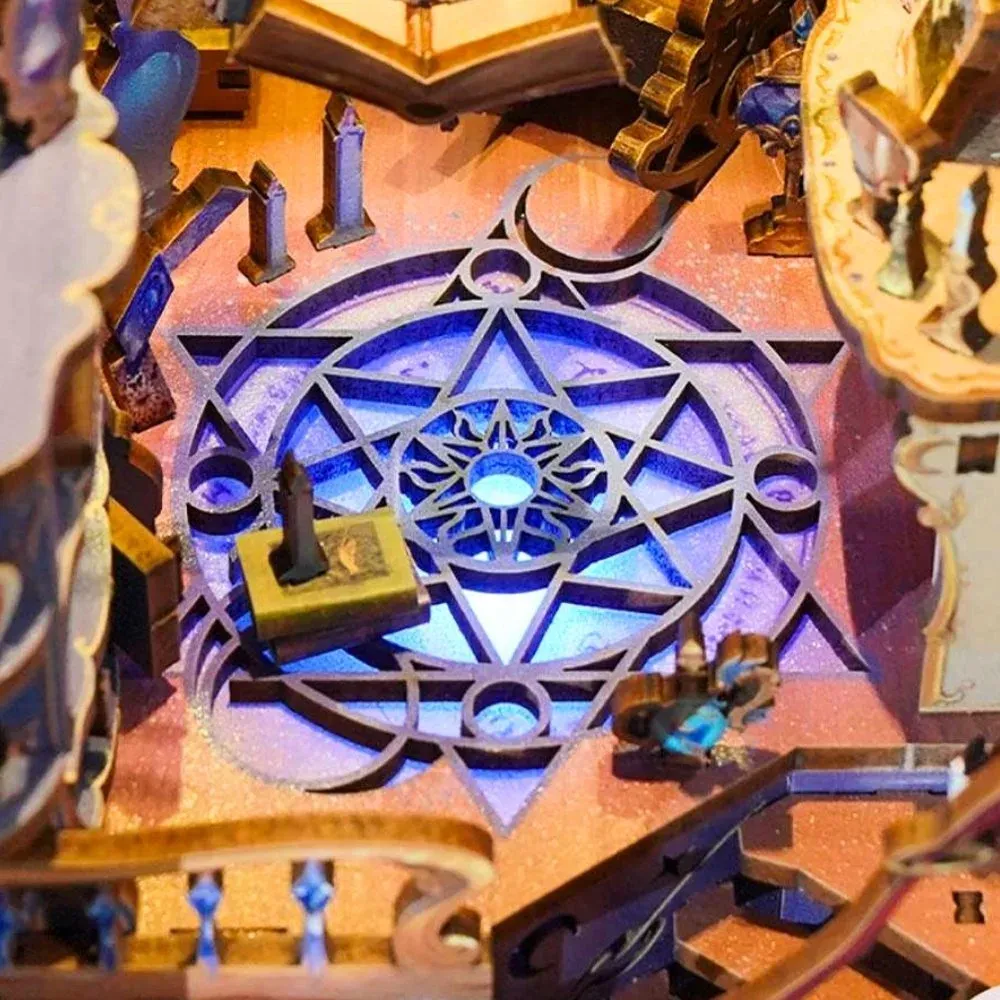 Book nook Salle des Étoiles Magiques : photo 4 du diorama