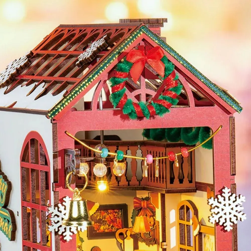 Book nook Scène intérieure de Noël : photo 4 du diorama