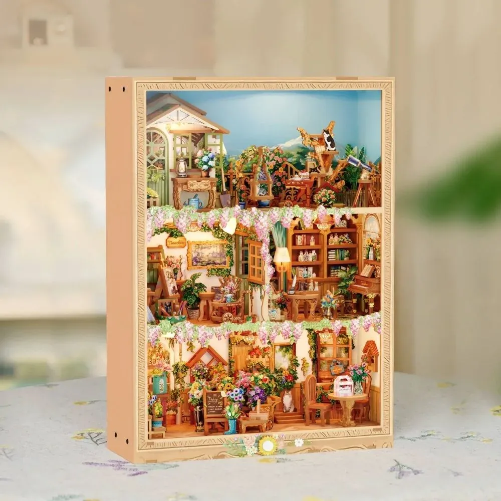Book nook Temps des Fleurs