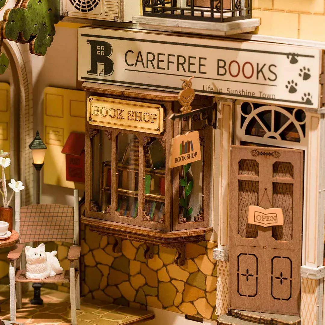 Book nook Ville du Soleil : photo 2 du diorama